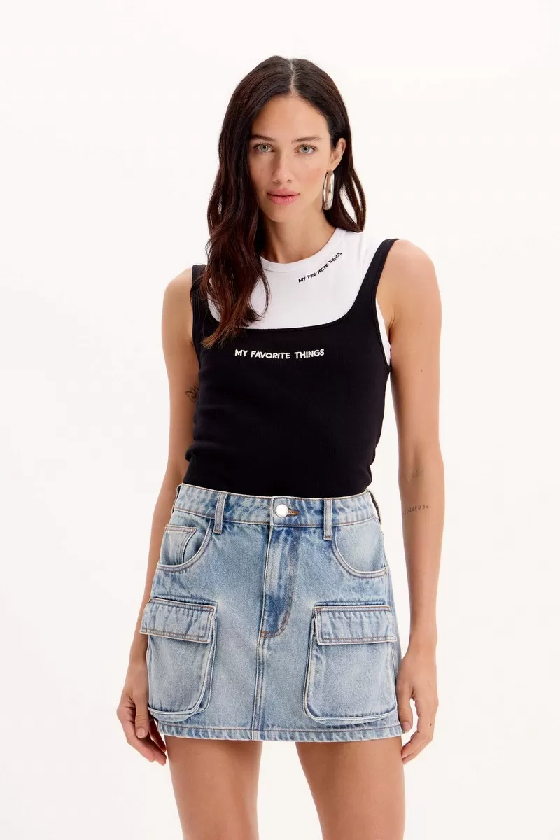 MYFT - SAIA JEANS HIGH CARGO - 501SA001265 MYFT - SAIA JEANS HIGH CARGO - 501SA001265