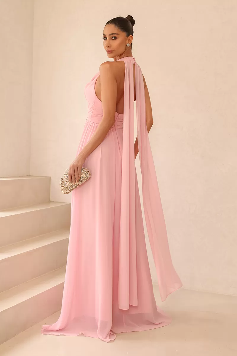 Dot Clothing - Dress Dot Clothing Monica Longo pink - 2517ROSA Dot Clothing - Dress Dot Clothing Monica Longo pink - 2517ROSA