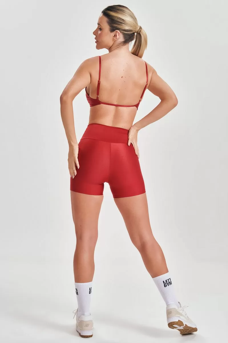 Lets Gym - Red Just Shorts - 2556VM Lets Gym - Red Just Shorts - 2556VM