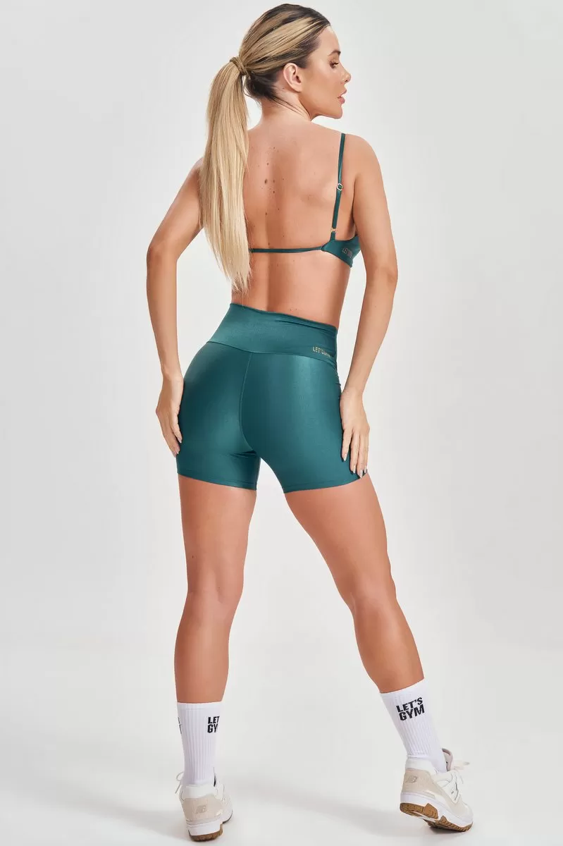 Lets Gym - Green Just Shorts - 2556VD Lets Gym - Green Just Shorts - 2556VD