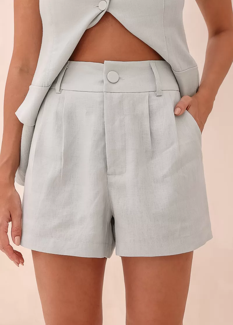 Dot Clothing - Dot Clothing Fabi Linen Gray Set - 2553CINZA Dot Clothing - Dot Clothing Fabi Linen Gray Set - 2553CINZA
