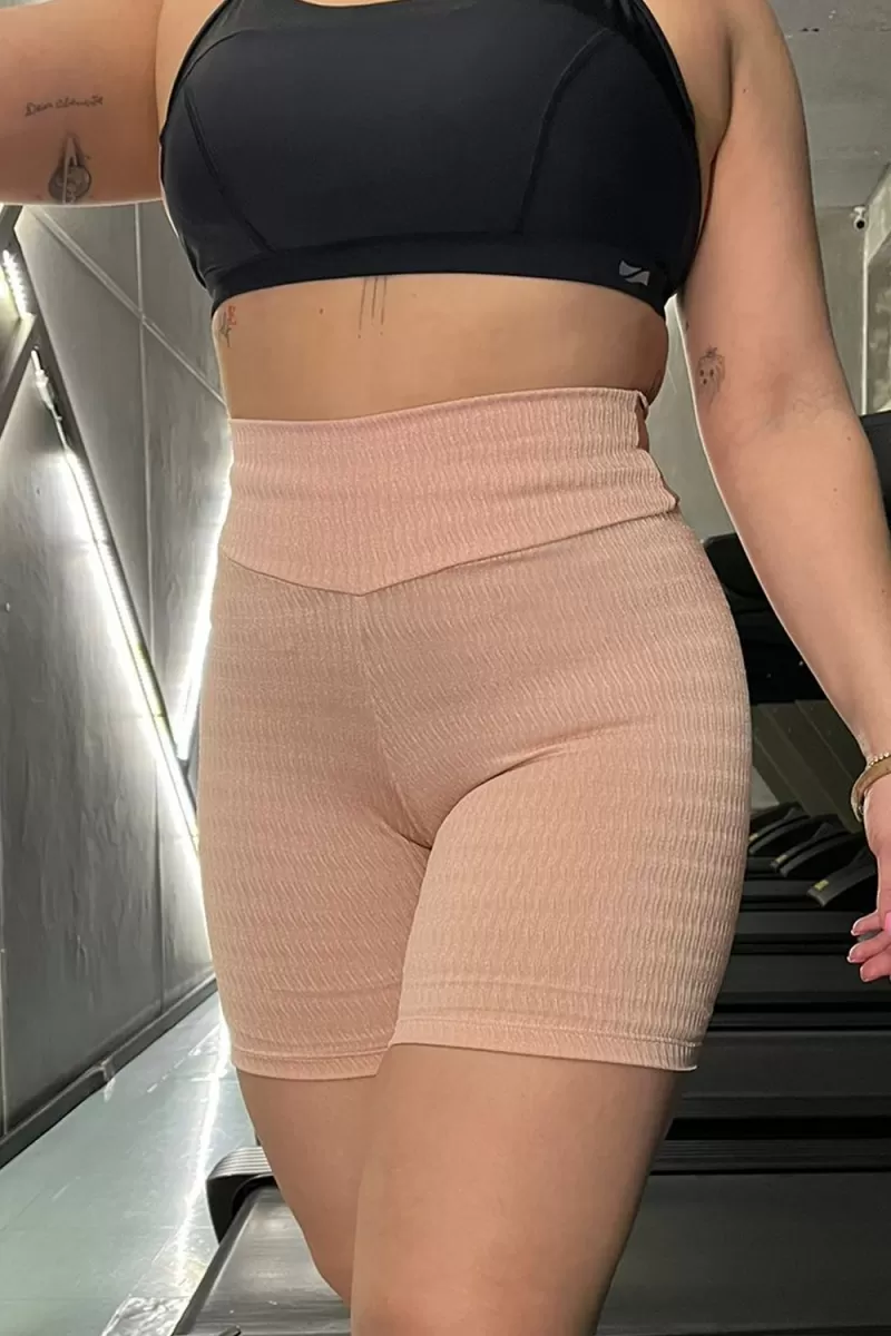 ZNG - BASIC GLIMMER ROSE SHORTS - SHOR24