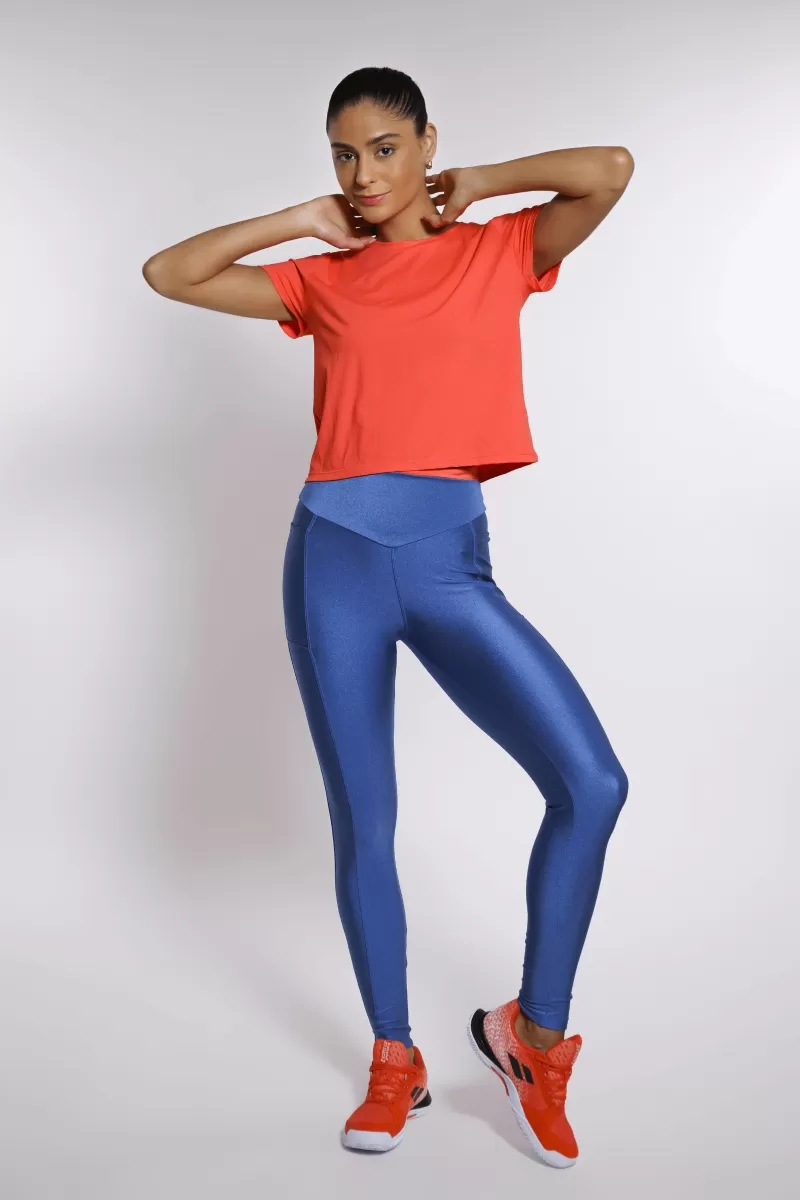 Trilha Verão - Legging de corte trilobal Rush - 169.H