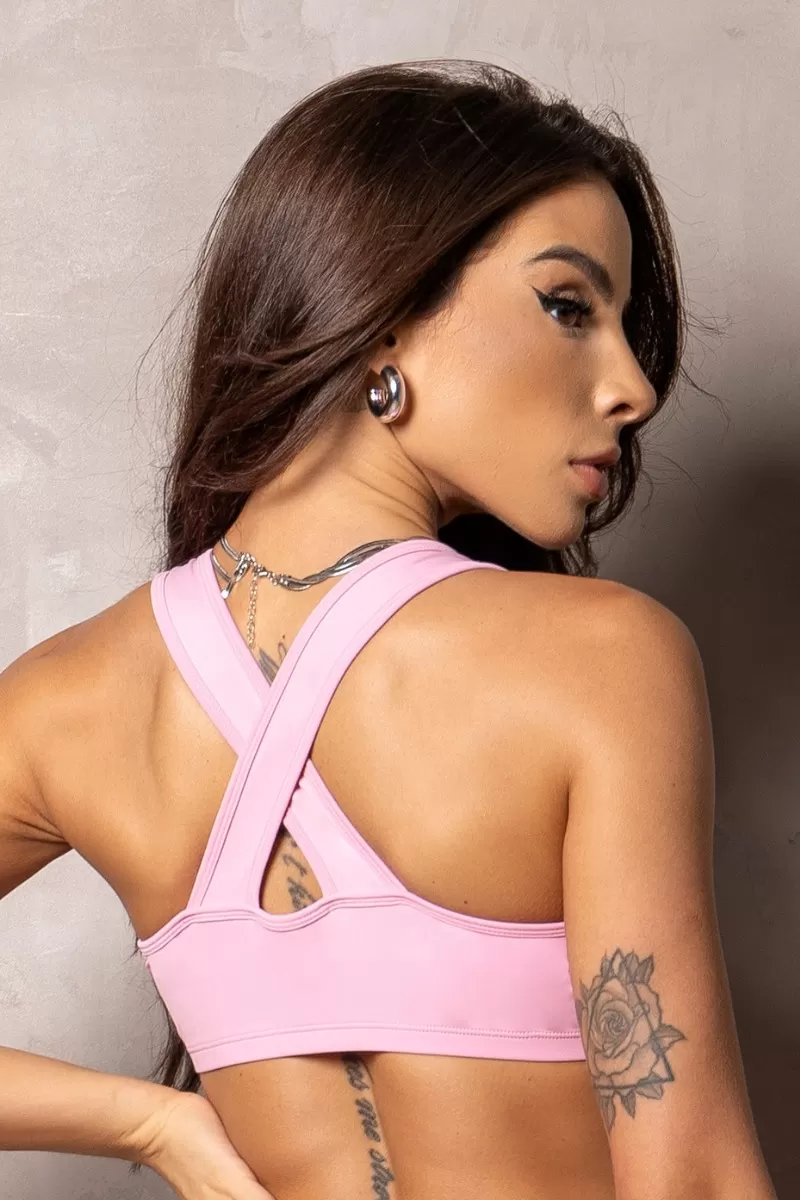 Hipkini - Pink Elevate Top with Silk - 33330863 Hipkini - Pink Elevate Top with Silk - 33330863