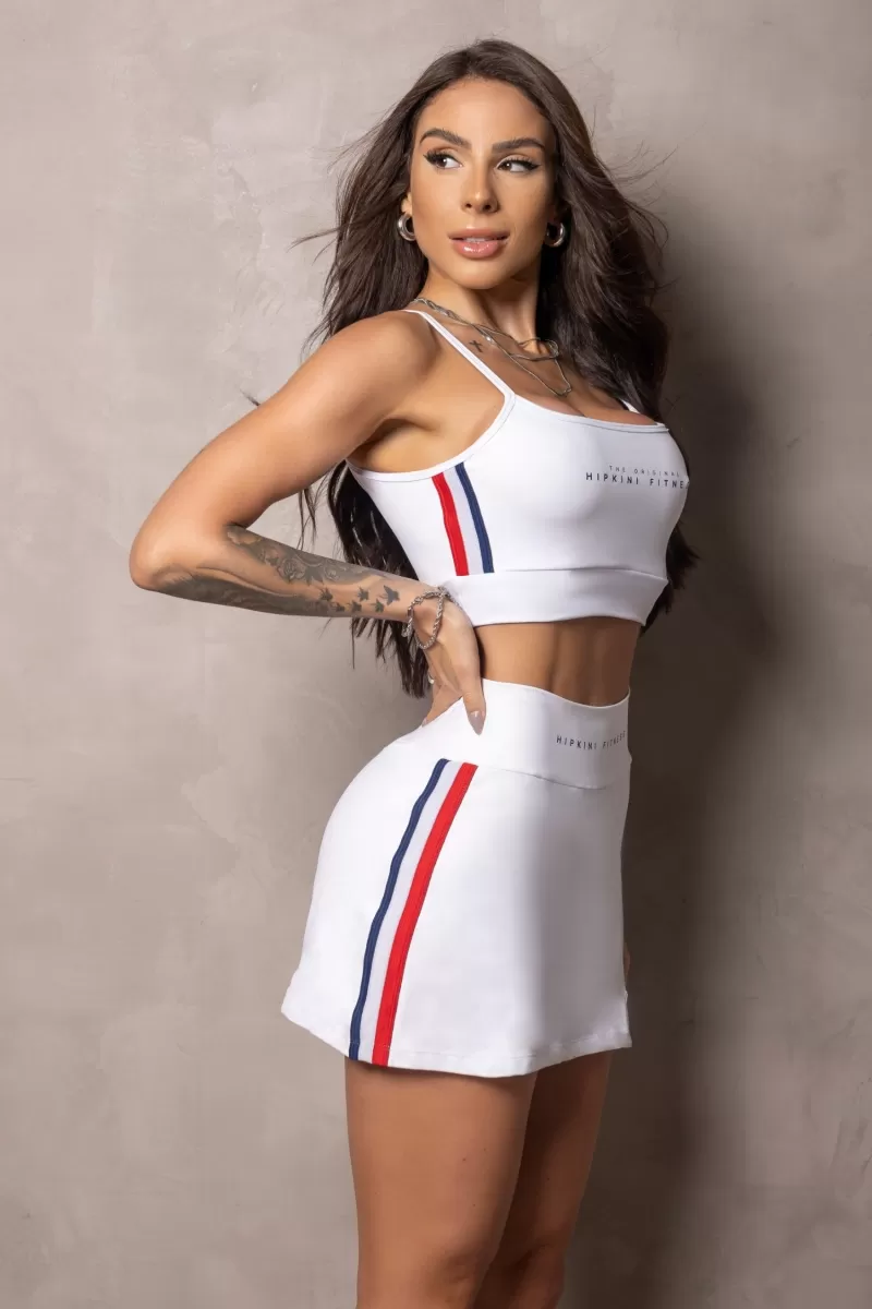 Hipkini - White Elevate Shorts - 33330837 Hipkini - White Elevate Shorts - 33330837