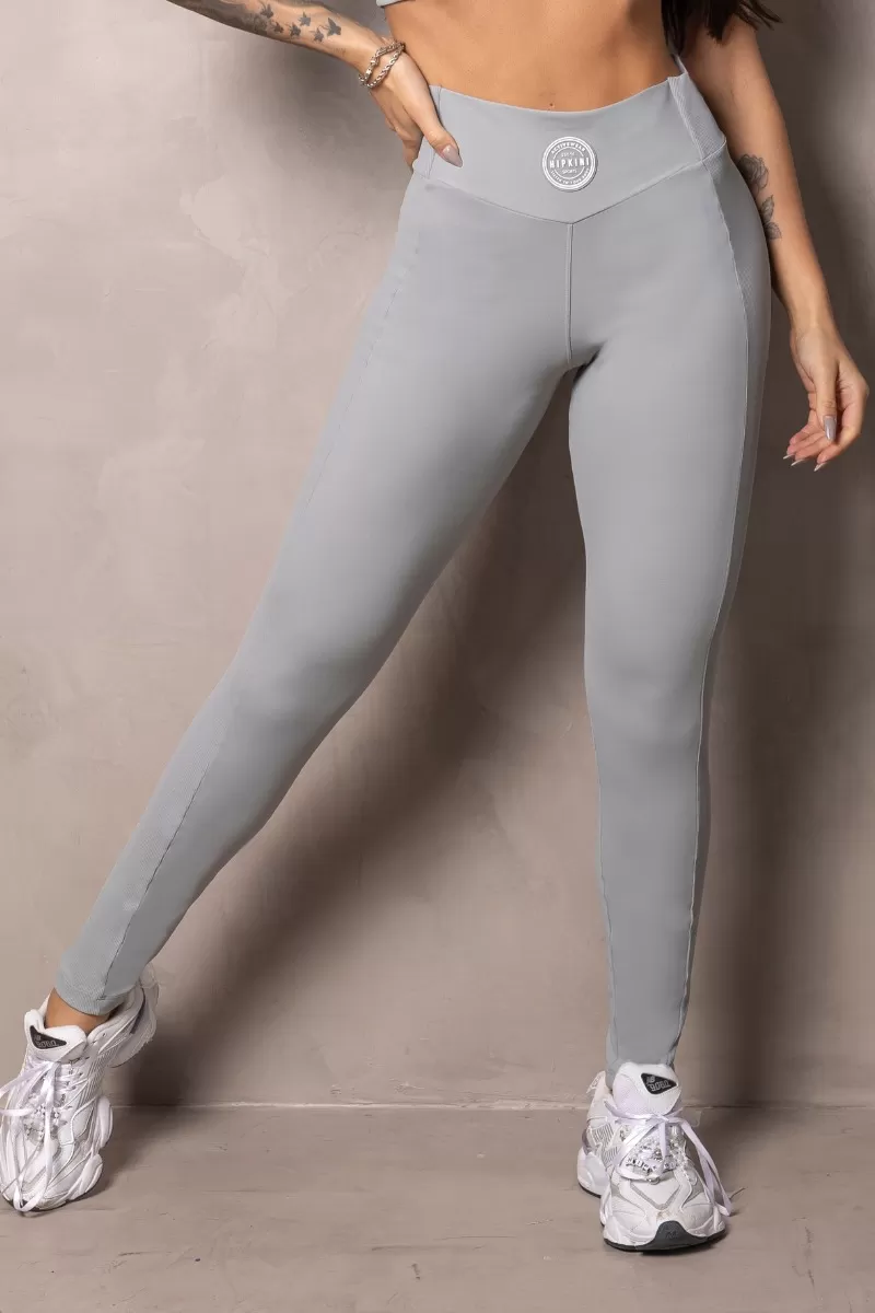 Hipkini - Elevate Grey Leggings with Rubber - 33330849 Hipkini - Elevate Grey Leggings with Rubber - 33330849