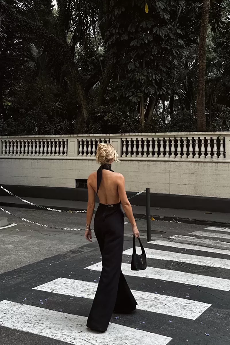 Dot Clothing - Jumpsuit Dot Clothing Diana Pantalona Black - 2578PRETO Dot Clothing - Jumpsuit Dot Clothing Diana Pantalona Black - 2578PRETO