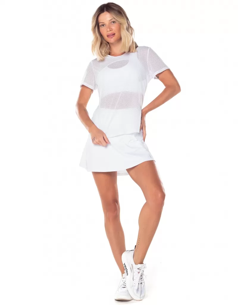 Vestem - Short Sleeve Shirt Back Cleo White - BMC759.V25.C0001 Vestem - Short Sleeve Shirt Back Cleo White - BMC759.V25.C0001
