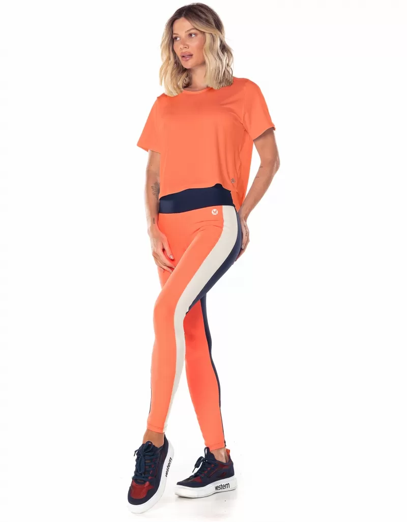 Vestem - Astra Neon Orange Dry Fit Short Sleeve Shirt - BMC762.V25.C0007 Vestem - Astra Neon Orange Dry Fit Short Sleeve Shirt - BMC762.V25.C0007