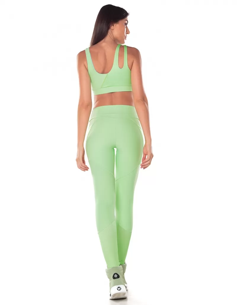 Vestem - Mint Green Seashore Cutout Leggings - FS1377.V25.C0280 Vestem - Mint Green Seashore Cutout Leggings - FS1377.V25.C0280