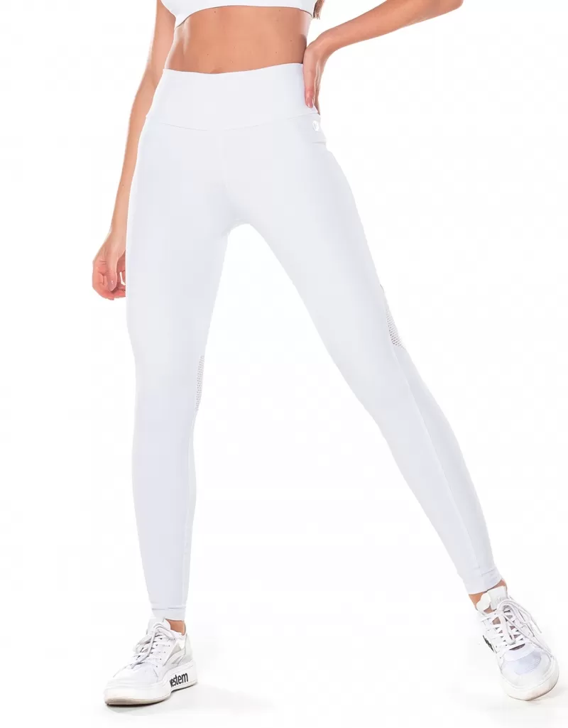 Vestem - Cleo White Cutout Leggings - FS1435.V25.C0001
