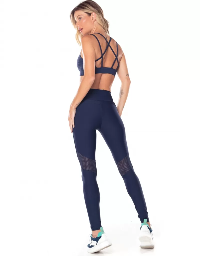 Vestem - Cleo Navy Blue Dark Cutout Leggings - FS1435.V25.C0173 Vestem - Cleo Navy Blue Dark Cutout Leggings - FS1435.V25.C0173