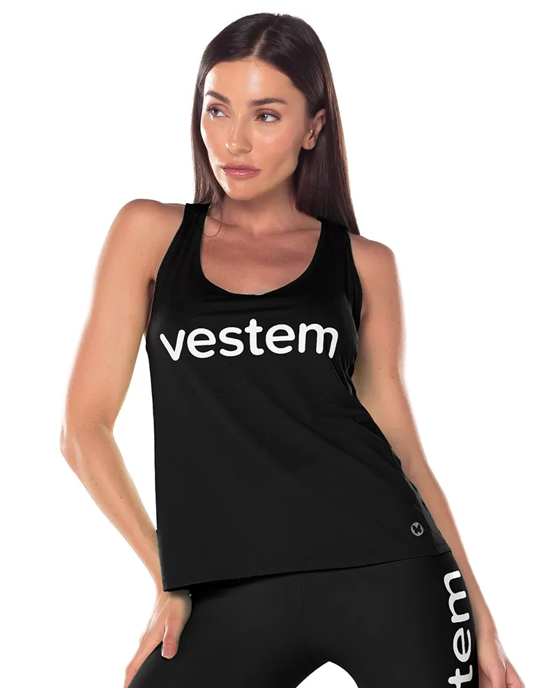 Vestem - Dry Fit Ambassador Tank Shirt Black - REG302.ESS.C0002