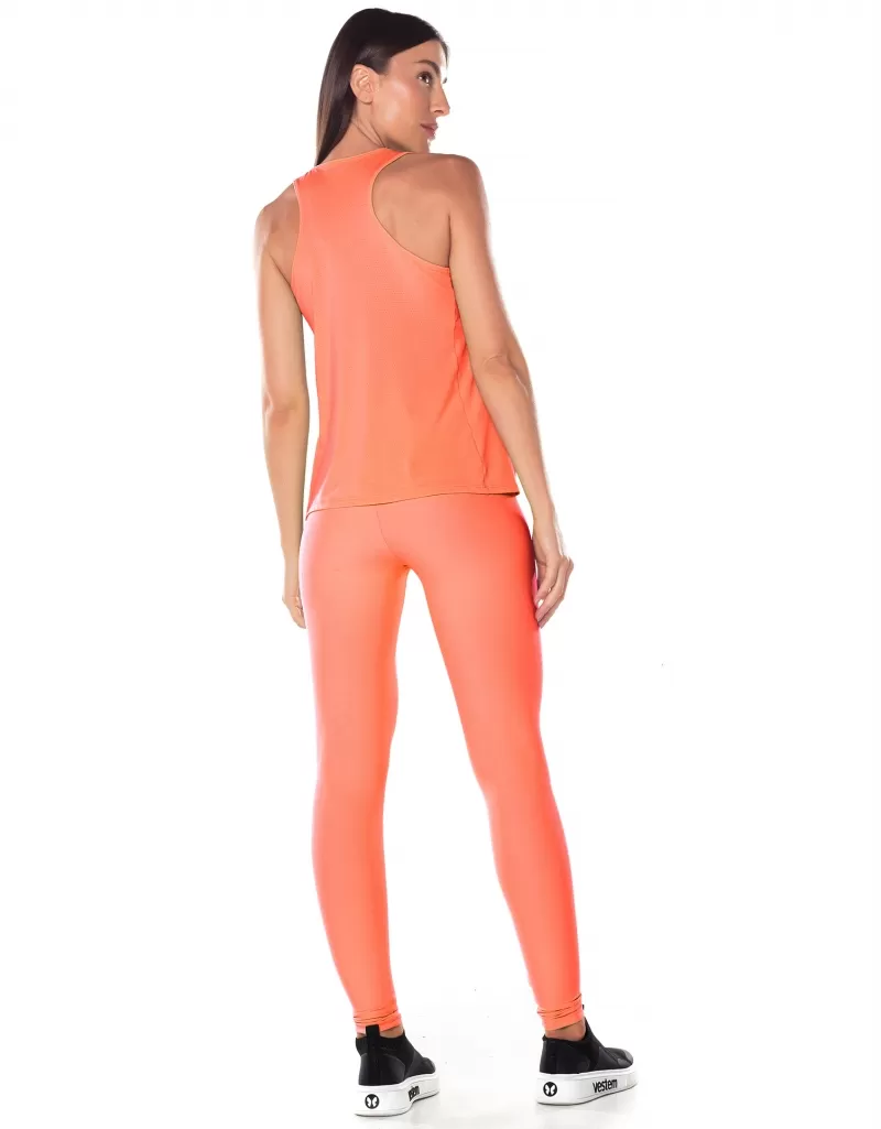 Vestem - Dry Fit Ambassador Tank Shirt Neon Orange - REG302.ESS.C0007 Vestem - Dry Fit Ambassador Tank Shirt Neon Orange - REG302.ESS.C0007