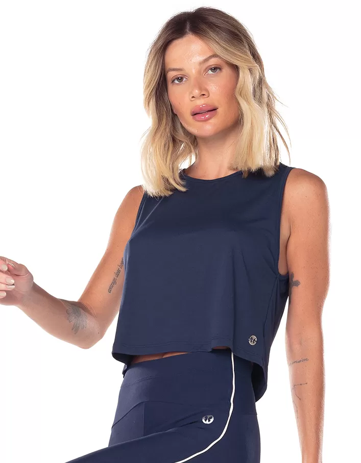 Vestem - Dry Fit Tank Shirt Astra Dark Navy - REG772.V25.C0173