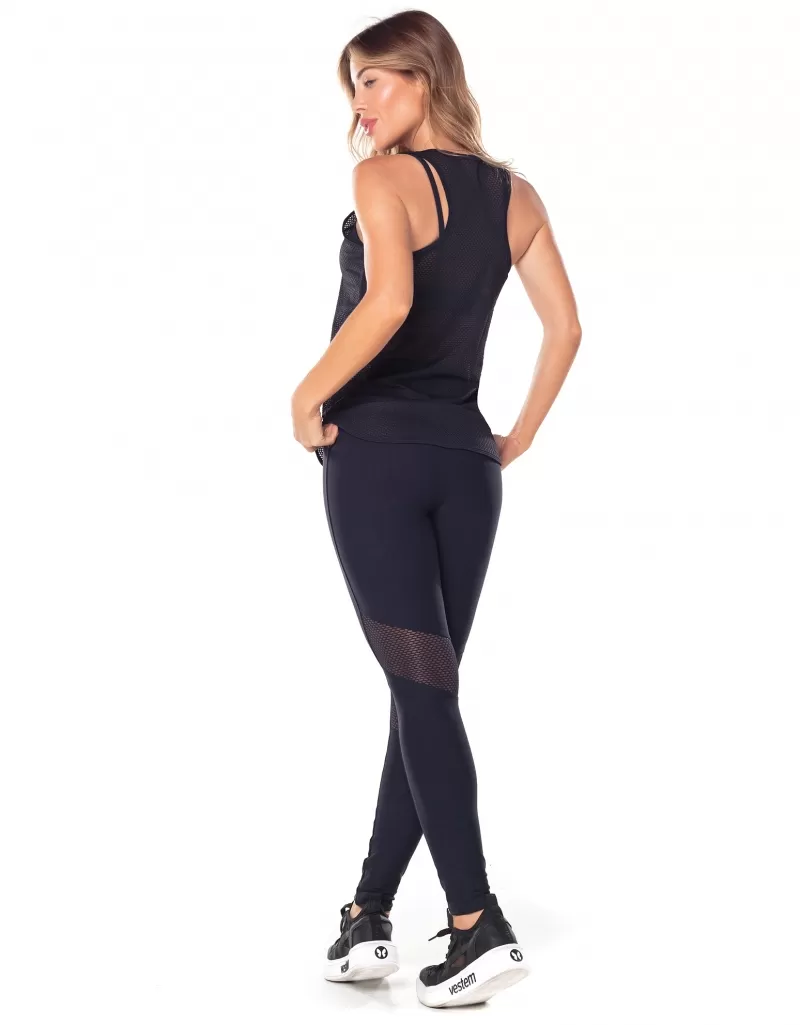 Vestem - Cleo Black Swim Tank Shirt - REG779.V25.C0002 Vestem - Cleo Black Swim Tank Shirt - REG779.V25.C0002