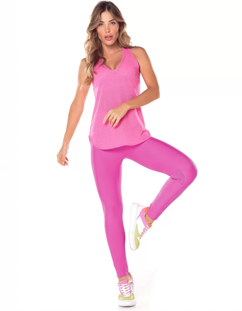 Vestem - Cleo Pink Bubblegum Swim Tank Shirt - REG779.V25.C0505 Vestem - Cleo Pink Bubblegum Swim Tank Shirt - REG779.V25.C0505