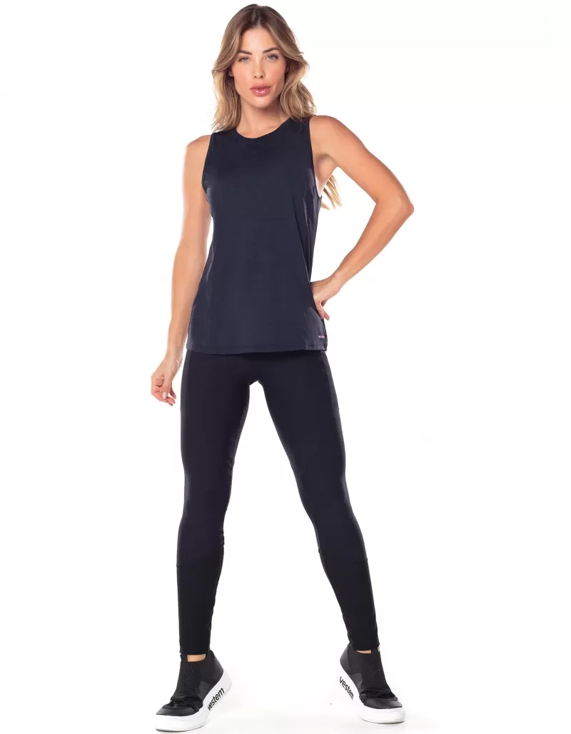 Vestem - Tank Shirt Dry Fit Seashore Black - REG783.V25.C0002 Vestem - Tank Shirt Dry Fit Seashore Black - REG783.V25.C0002