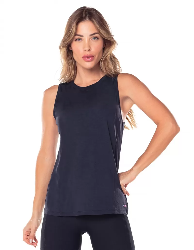 Vestem - Tank Shirt Dry Fit Seashore Black - REG783.V25.C0002