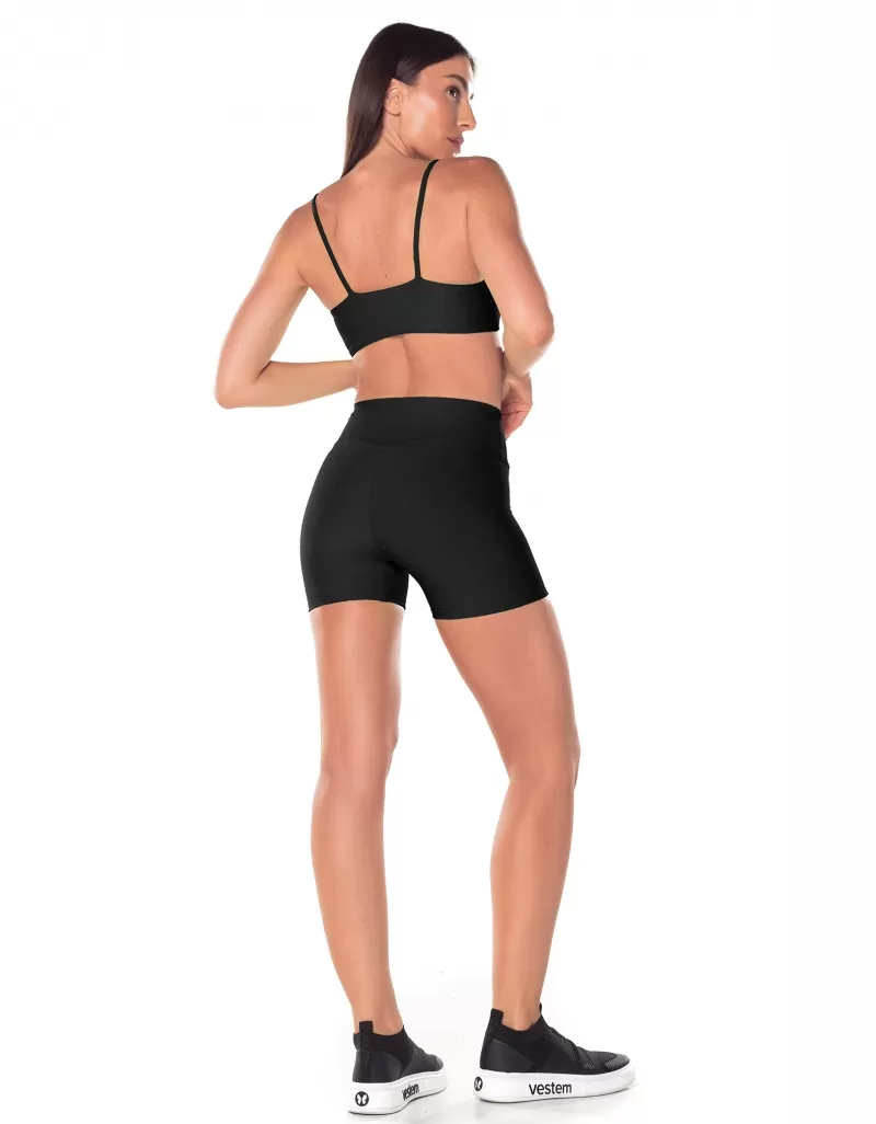 Vestem - Black Ambassador Shorts - SH633.ESS.C0002 Vestem - Black Ambassador Shorts - SH633.ESS.C0002