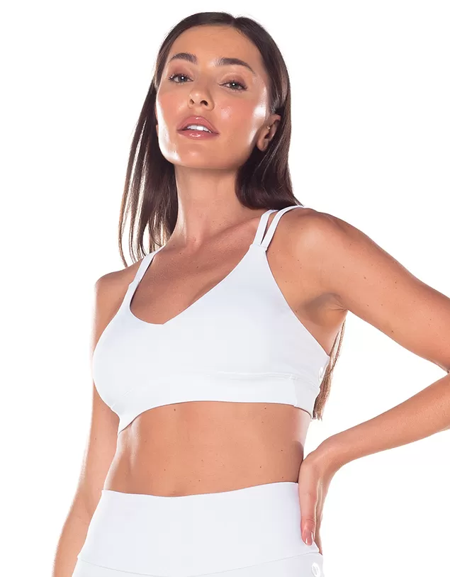 Vestem - Cléo White Wrap-around Back Top - TOP1070.V25.C0001