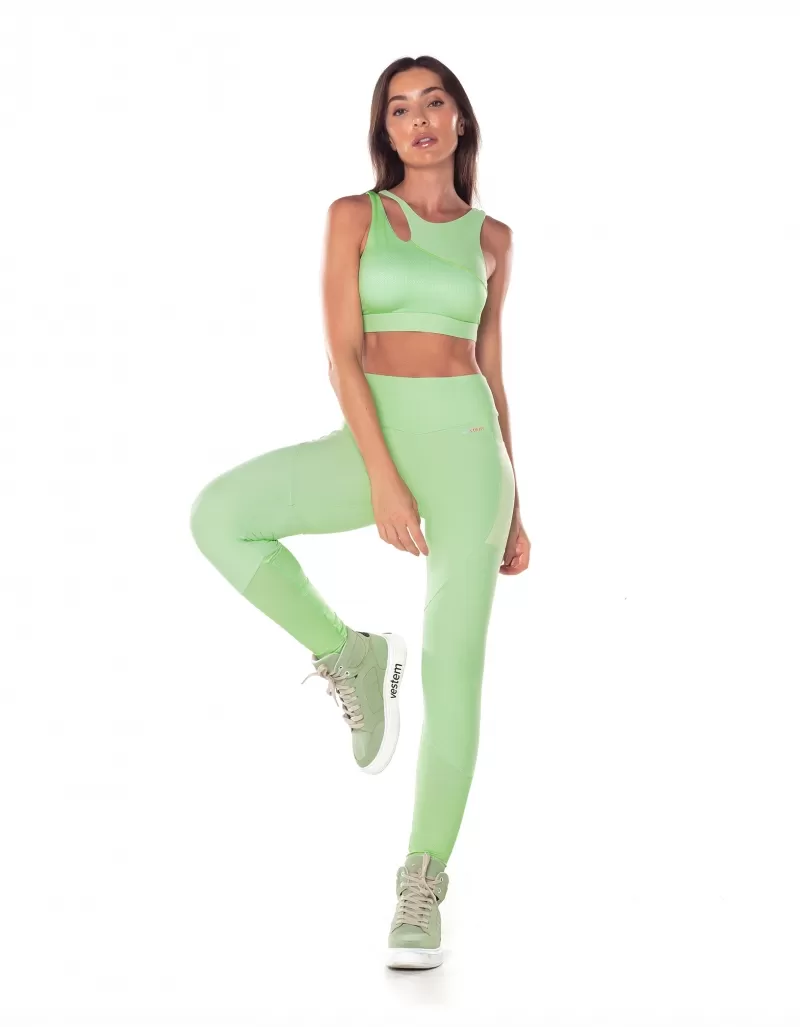 Vestem - Mint Green Seashore Asymmetrical Top - TOP1071.V25.C0280 Vestem - Mint Green Seashore Asymmetrical Top - TOP1071.V25.C0280