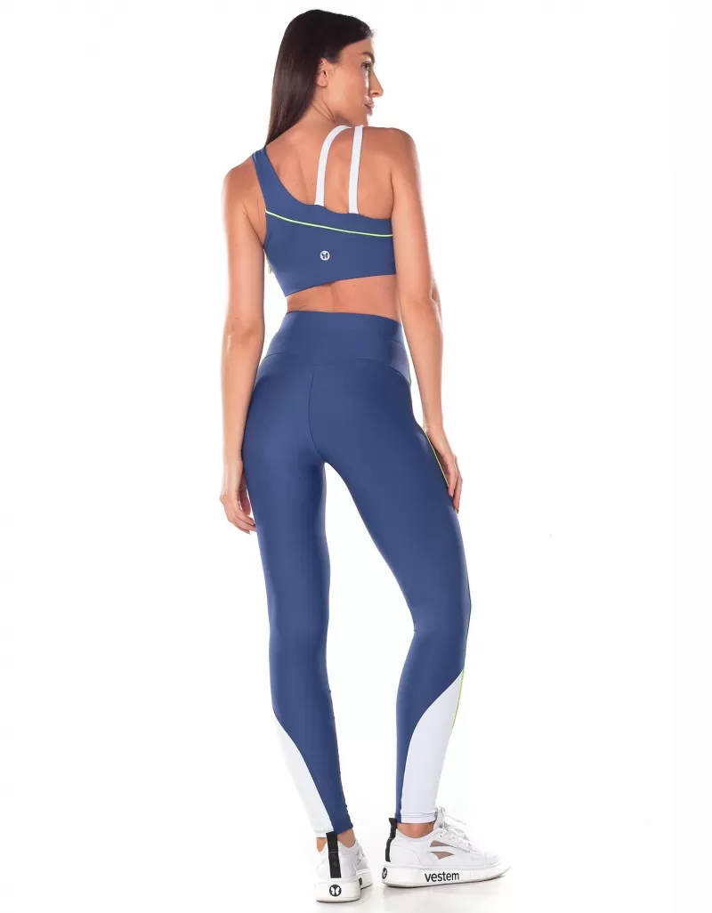 Vestem - Astra Asymmetrical Top in Blue Jeans - TOP1085.V25.C0257 Vestem - Astra Asymmetrical Top in Blue Jeans - TOP1085.V25.C0257