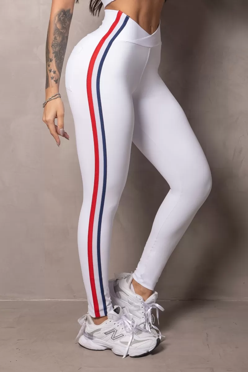 Hipkini - Elevate White Leggings with Pockets - 33330836 Hipkini - Elevate White Leggings with Pockets - 33330836