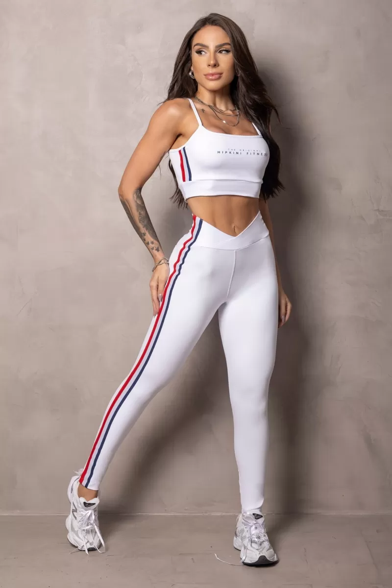 Hipkini - Elevate White Leggings with Pockets - 33330836 Hipkini - Elevate White Leggings with Pockets - 33330836