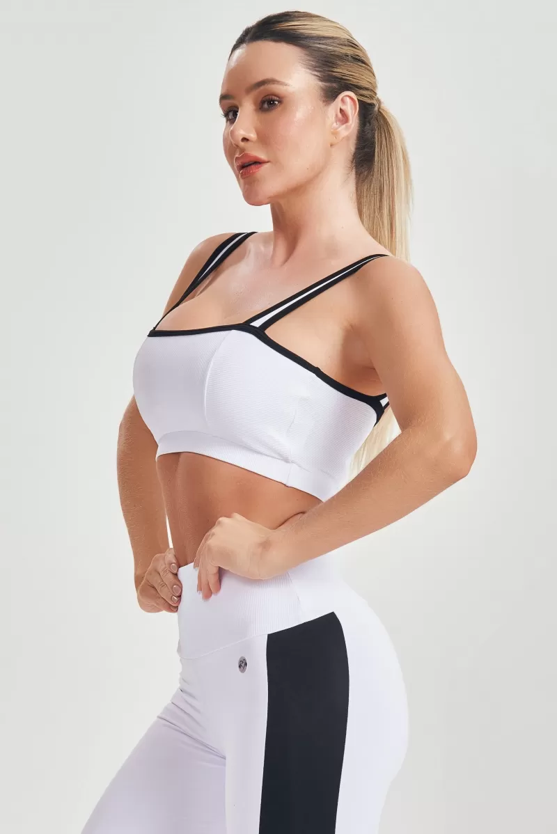 Lets Gym - Sports bra Court White - 2561BR Lets Gym - Sports bra Court White - 2561BR