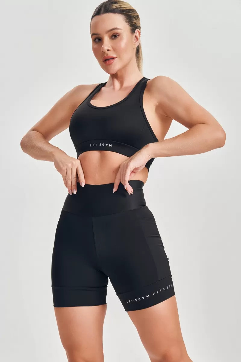 Lets Gym - Black Speed Shorts - 2599PT Lets Gym - Black Speed Shorts - 2599PT