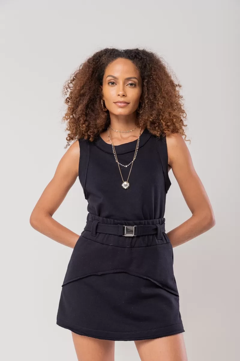Hidrogênio - BLACK SWEATSHIRT WITH THREAD - 20206001 Hidrogênio - BLACK SWEATSHIRT WITH THREAD - 20206001