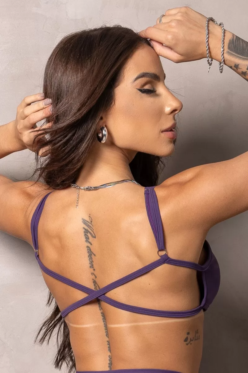 Hipkini - Elevate Grape Top with Rubber - 33330850 Hipkini - Elevate Grape Top with Rubber - 33330850