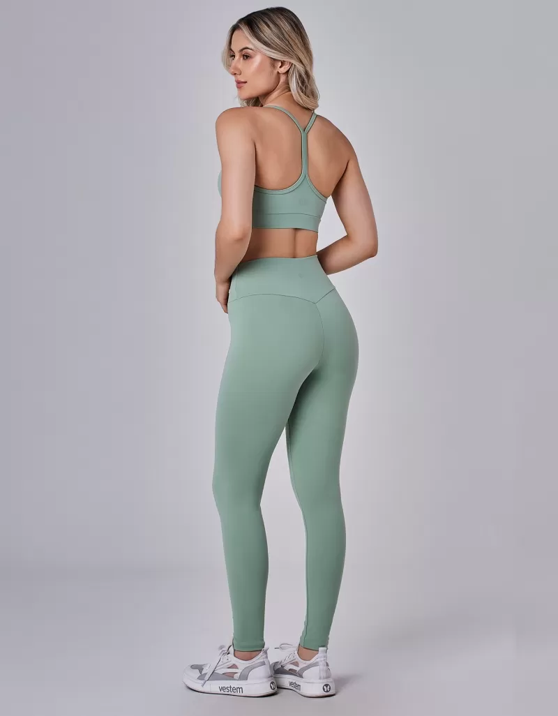 Vestem - Embolden Rosemary Green Leggings - FS1521.CP.C0400