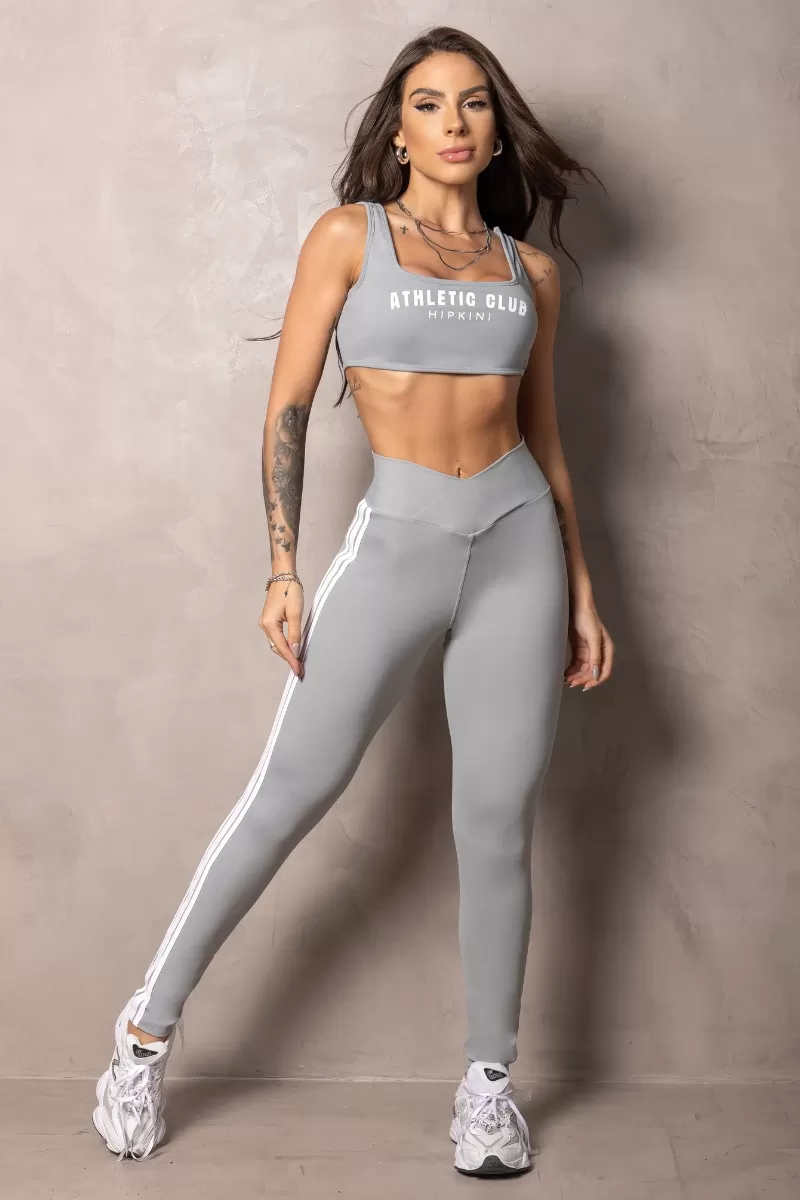 Hipkini - Elevate Grey Wrap-Around Legging - 33330847