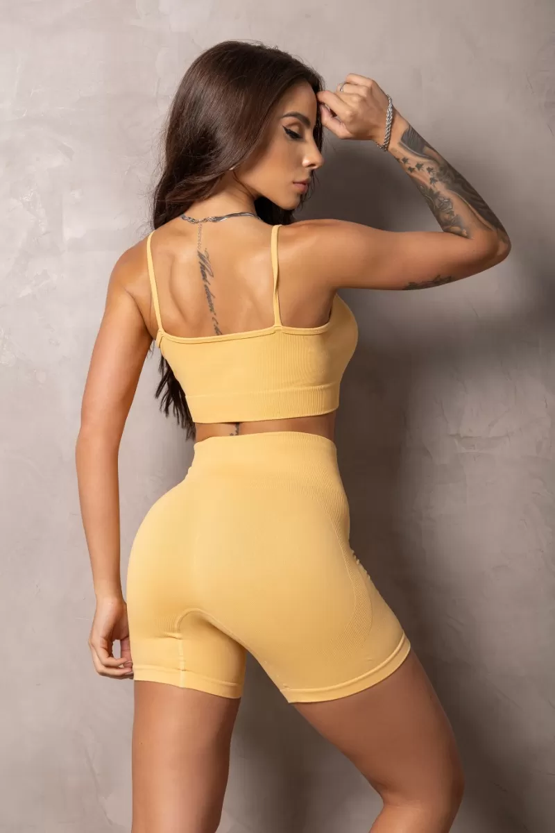 Hipkini - Orange Seamless Elevate Shorts - 33331046