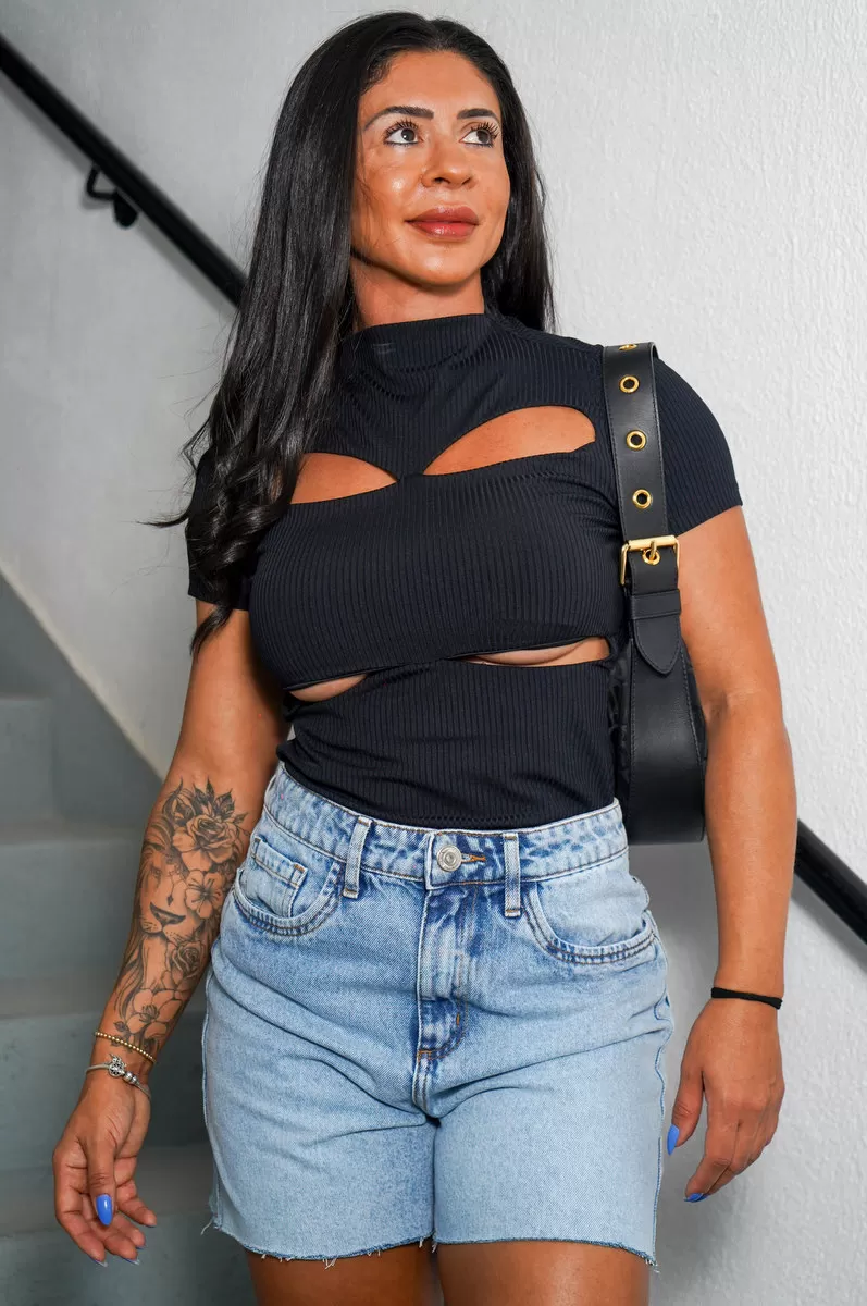 MYFT - SUPER HIGH MOM JEANS SHORTS - 501SH002763