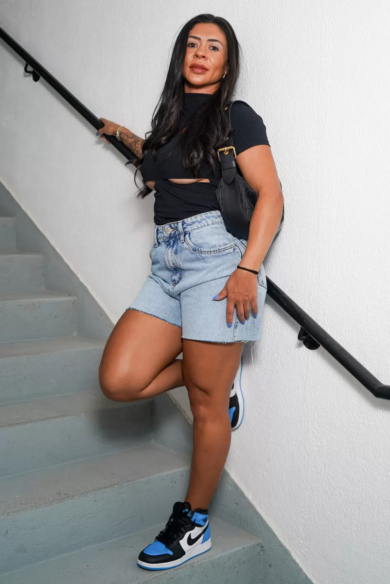 MYFT - SUPER HIGH MOM JEANS SHORTS - 501SH002763 MYFT - SUPER HIGH MOM JEANS SHORTS - 501SH002763