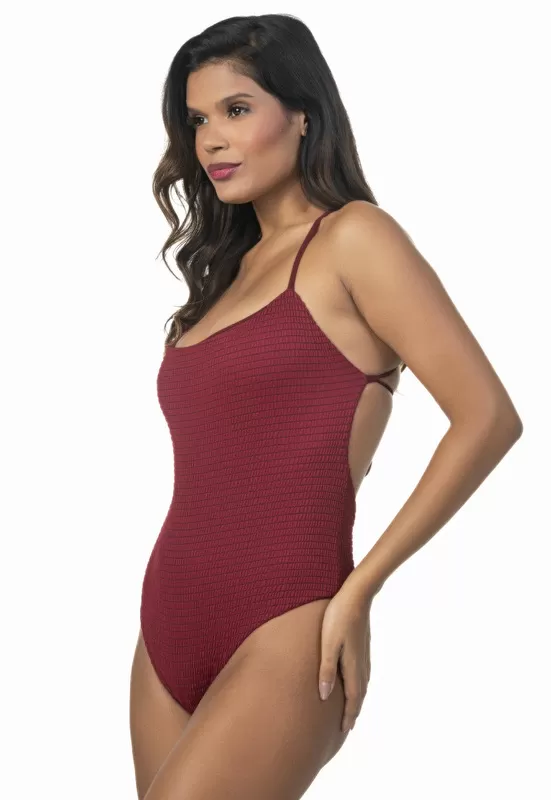 Santa Areia - Lulu wine swimsuit - 2583VI Santa Areia - Lulu wine swimsuit - 2583VI
