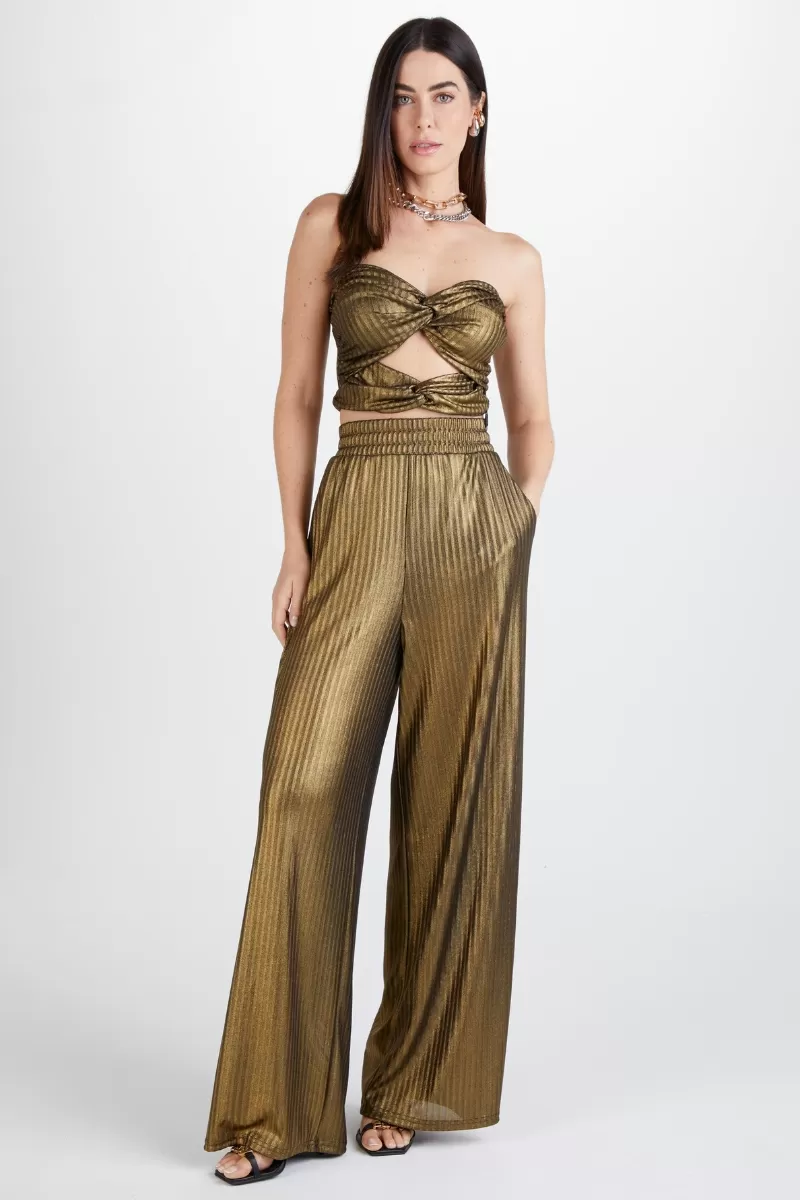 LANÇA PERFUME - WIDE LEG HIGH WAIST PANTS LP EASY SUMMER 25 - 2791
