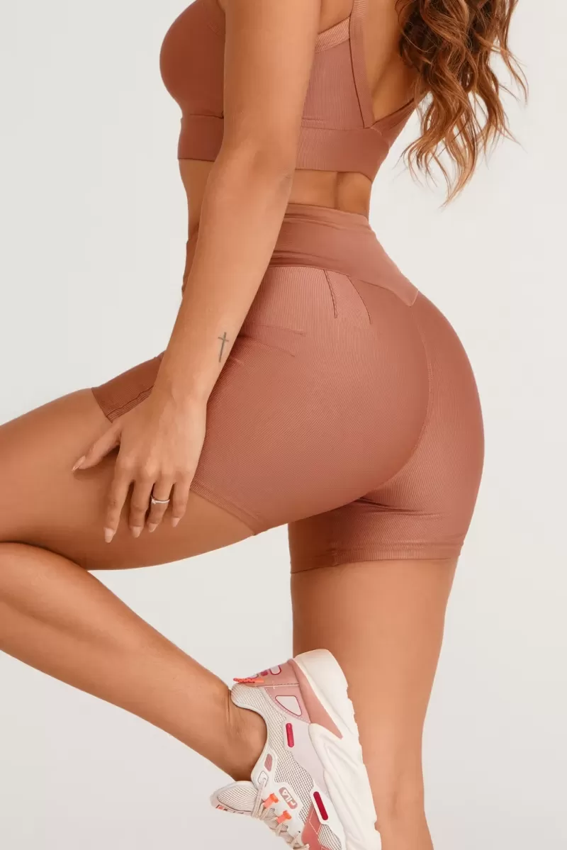 Lets Gym - Short Bright Bronze - 2143BBZ Lets Gym - Short Bright Bronze - 2143BBZ