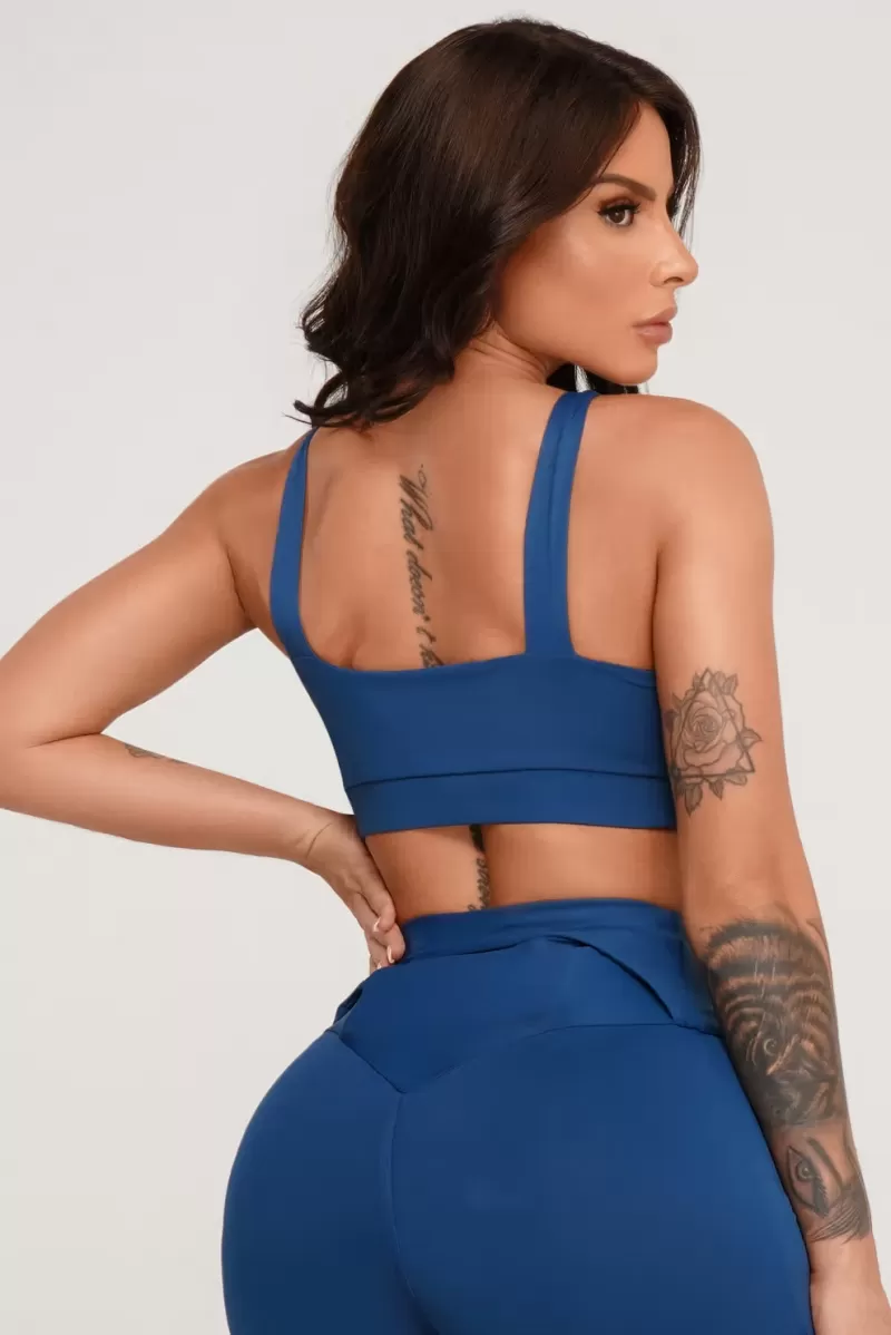 Lets Gym - Sports bra Basic Evolve Dark Blue - 2389AZE Lets Gym - Sports bra Basic Evolve Dark Blue - 2389AZE