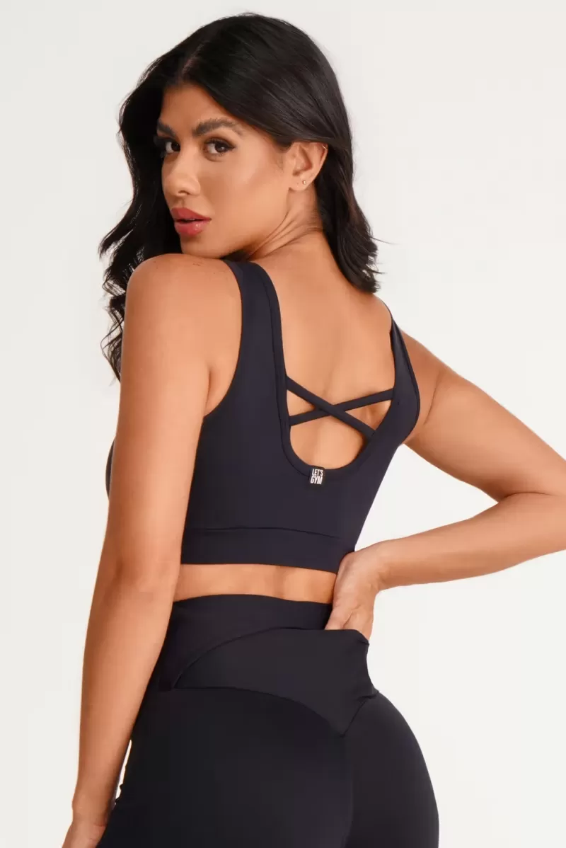 Lets Gym - Sports bra Basic Evolve Black - 2389PT Lets Gym - Sports bra Basic Evolve Black - 2389PT