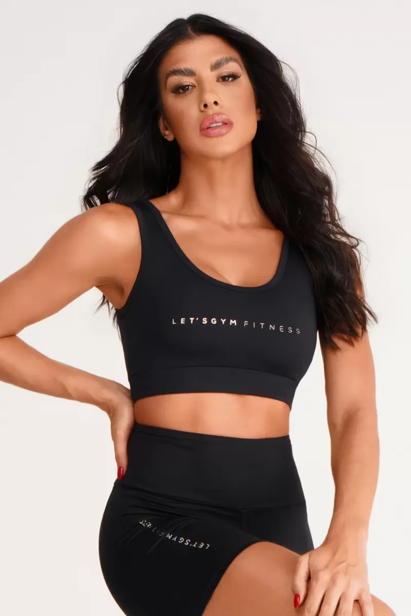 Lets Gym - Sports bra Basic Evolve Black - 2389PT Lets Gym - Sports bra Basic Evolve Black - 2389PT