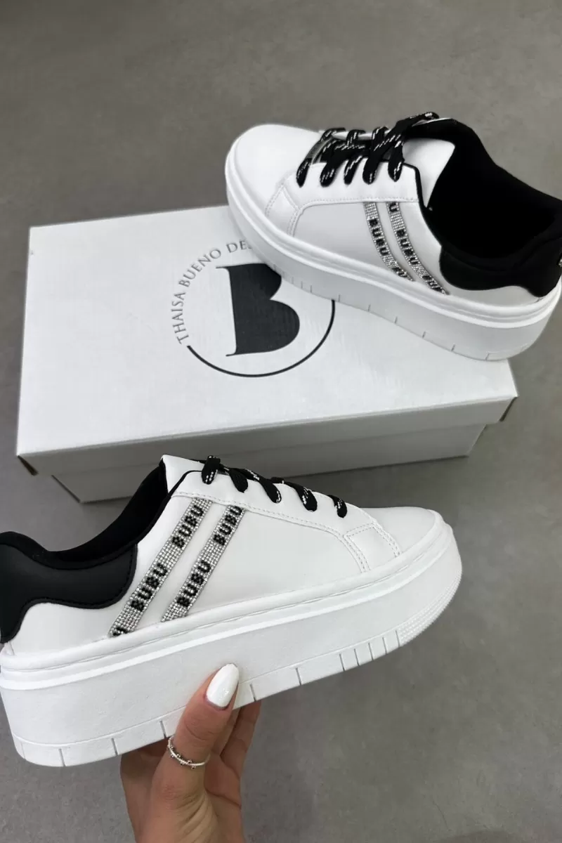 BUBU - BUBU STRASS SIDE SNEAKERS - TB1042 BUBU - BUBU STRASS SIDE SNEAKERS - TB1042