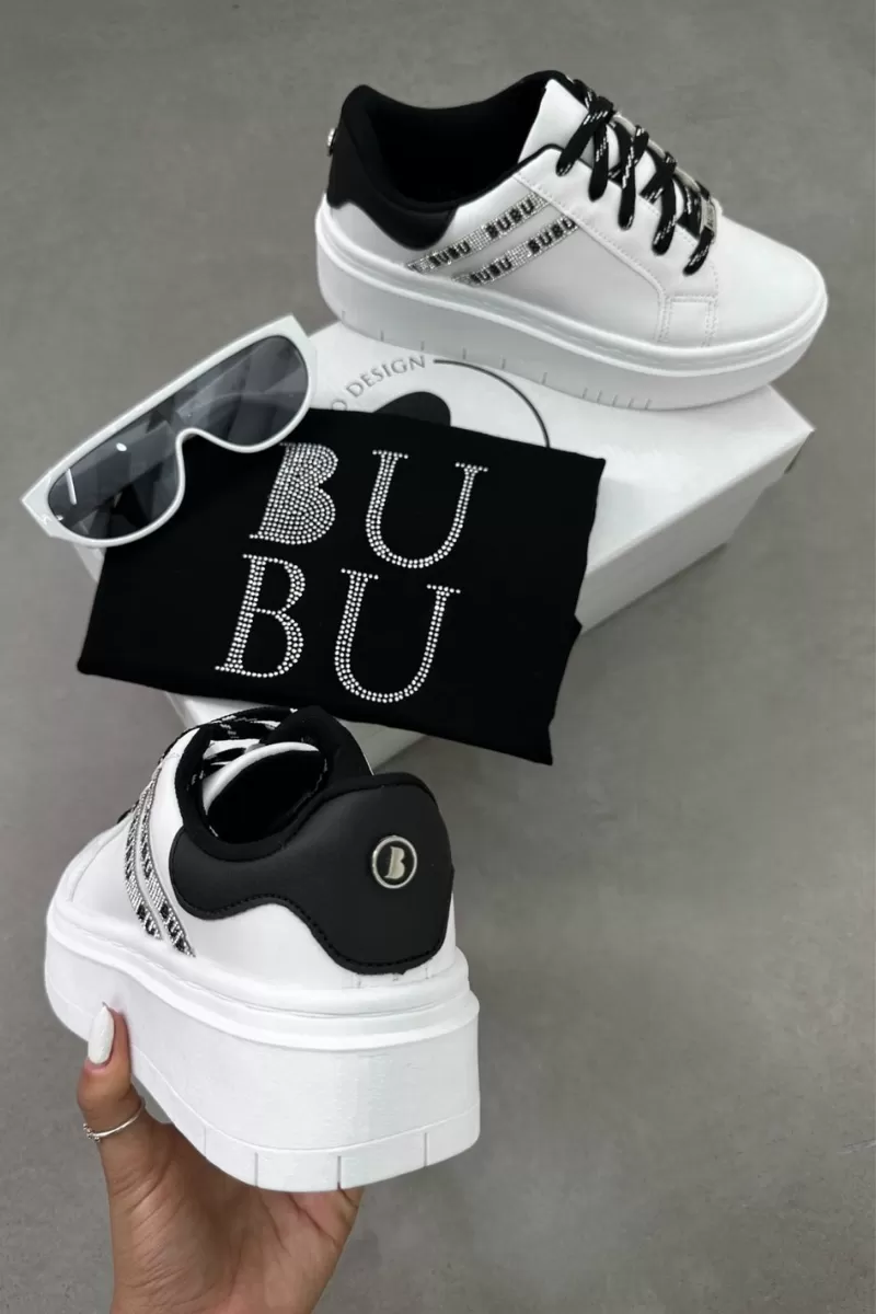 BUBU - BUBU STRASS SIDE SNEAKERS - TB1042 BUBU - BUBU STRASS SIDE SNEAKERS - TB1042