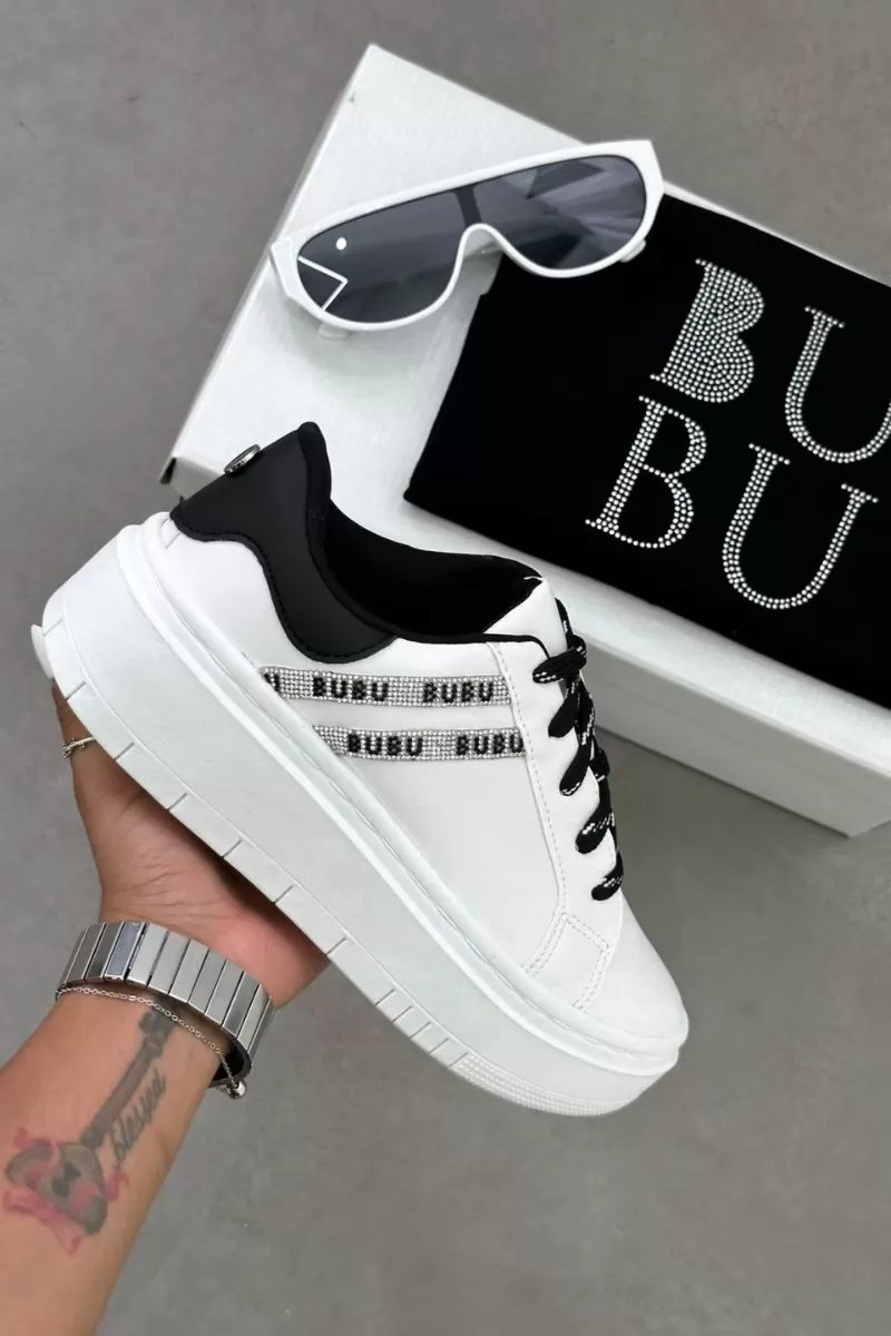 BUBU - BUBU STRASS SIDE SNEAKERS - TB1042