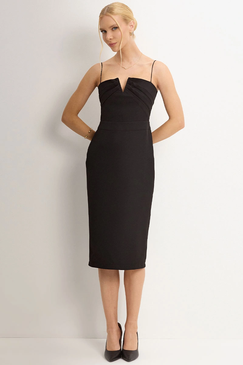 Miss Misses - Vestido Juliana Preto - 54448001