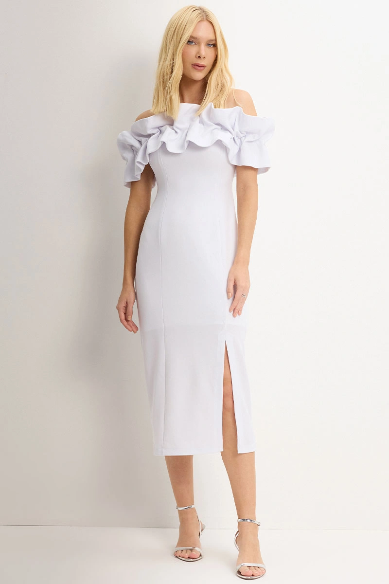 Miss Misses - Vestido Sabrina Branco - 54464005