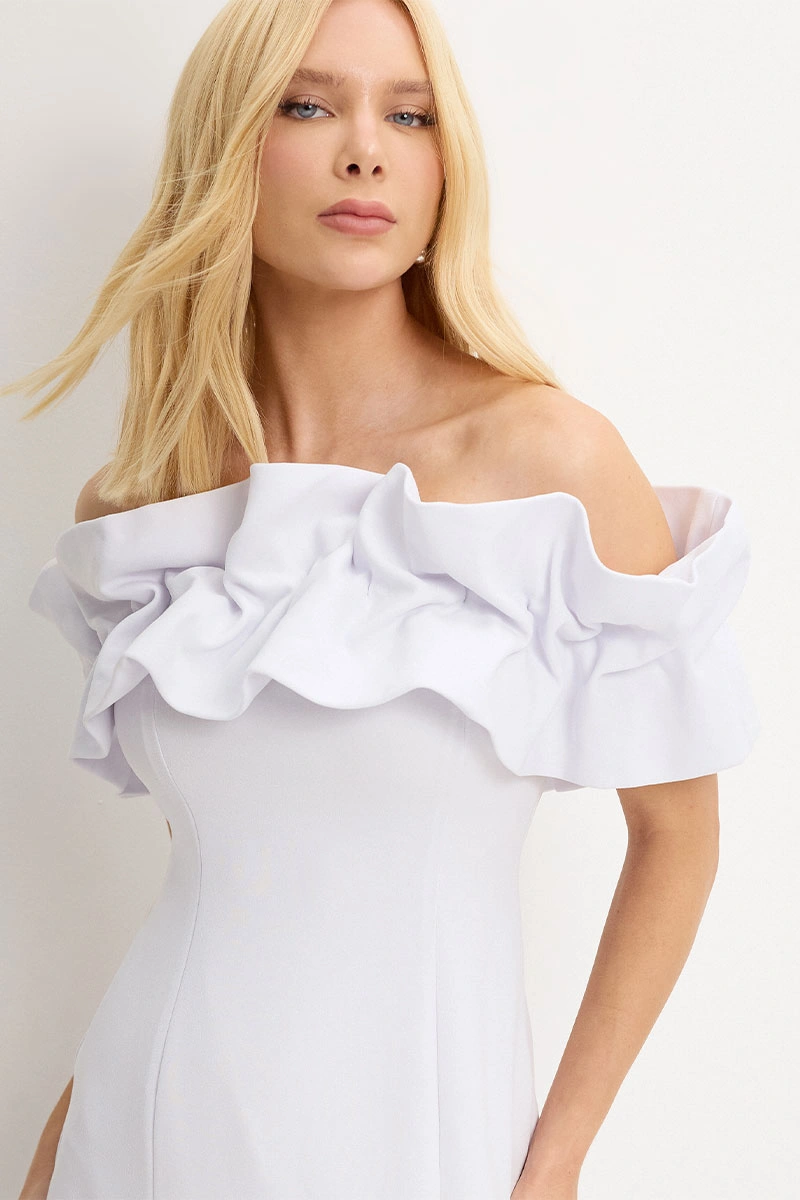 Miss Misses - Vestido Sabrina Branco - 54464005